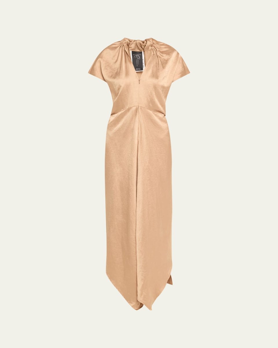 Long Ruched Stella Dress